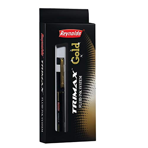 Image of Reynolds Trimax Gold Refillable Fluid Ink System - Pack of 2 (Blue)