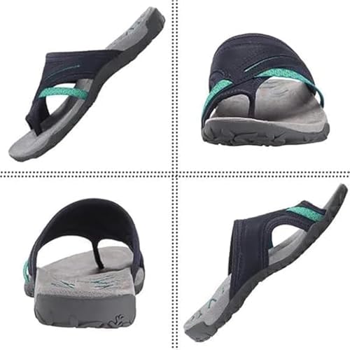 Yytcsjz Womens Bunions Orthopedic Sandal, Sandals With Arch Support Flip Flops, Wedge Heels3