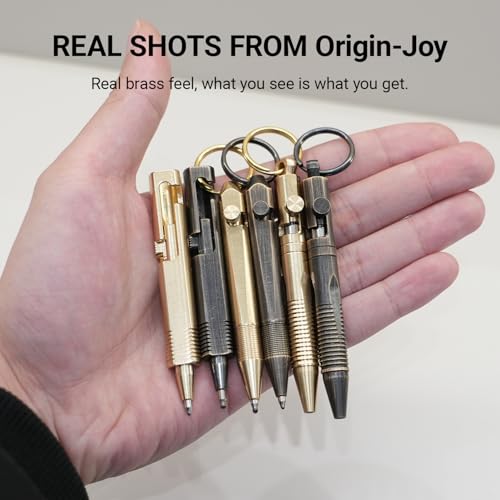 Stylo bille compact en métal de voyage pour notes rapides sur porte-clés - 4