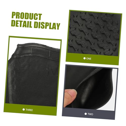 GALPADA 1 Par Cubrezapatos de Silicona Antideslizantes Impermeables para Hombres y Mujeres Reutilizables Flexibles para Viajes y Camping al Aire Libre miniatura 3