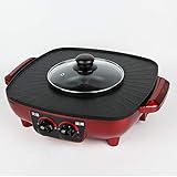 Una olla de doble uso, si se trata de barbacoa o olla caliente ..