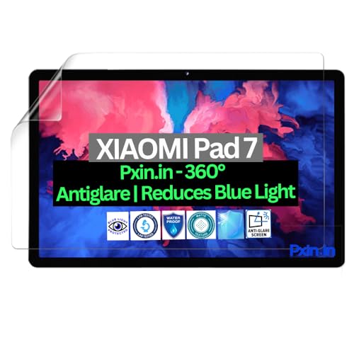 Image of Pxin Tablet Anti Bluelight and Anti Glare Screen Guard compatible with XIAOMI Pad 7 | BLUVLightblock Tech | Scratch Proof | Prevents bluelight | Eye Protection | No Dry Eyes