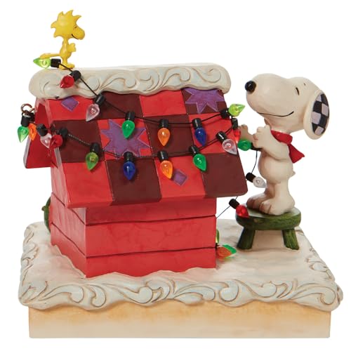 Figurine Snoopy Peanuts par Jim Shore, niche de 13 cm décorative colorée Enesco - 2