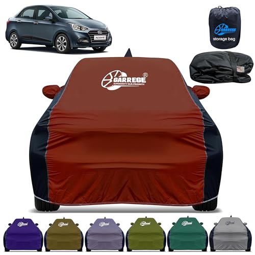 Image of Car Cover for Hyundai Xcent All-Weather & Scratch Protection with Mirror & Antenna Pockets | Washable Fabric | Custom Fit | Premium Multicolor | We Send Any One Color from Showing Image