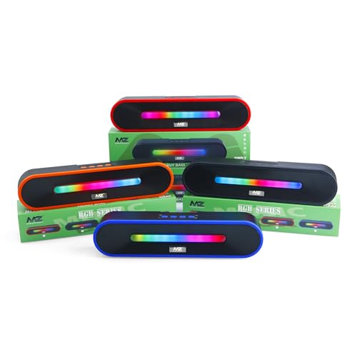 Image of MZ M14VP (Portable Home TV SOUNDBAR) Dynamic Thunder Sound 1800mAh Battery 10 W Bluetooth Soundbar (Multicolor, Stereo Channel)
