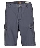  camel active, Houston Cargo, Herren Herren Kurze Jeans Shorts Bermudas Gabardine Schiefergrau 52W (Herstellergröße 33) [23705]