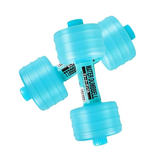 MXY Watered Dumbbells Premium Plastic Water-Filled Dumbbells for Sports Exercise Weightlifting Home Portable and Adjustable (Green 2 Pcs)