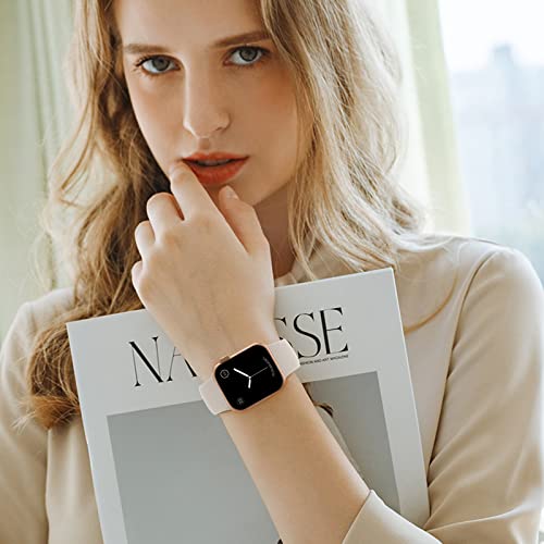 Sport Bands Compatible with Apple Watch Band 38mm 40mm 41mm 42mm 44mm 45mm 46mm 49mm for Women Men, Silicone Replacement Wristbands Straps for iWatch Series Ultra 3/2/Ultra/11/10/9/8/7/6/5/4/3/2/1/SE by CCnutri - Image 4