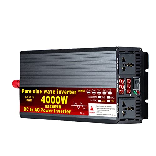 Onduleur à onde sinusoïdale pure 72V 220V 4000W pour tension stable