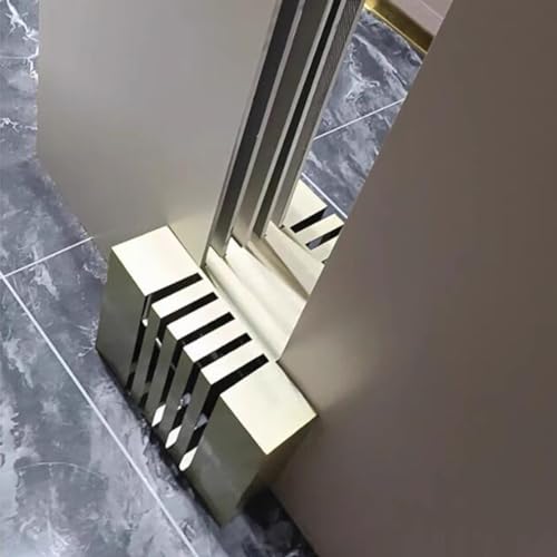 Présentoir à carreaux métal doré grand format support échantillons - 6
