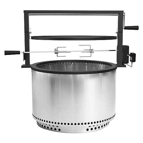Support Moteur Rôtissoire Onlyfire - Universel Acier Inox 76mm, Pour Barbecue