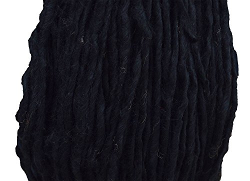 Image of M.G ENTERPRISE Sumo BlackSoft Wool Yarn 200 for Crochet, Hand Knitting, DIY Craft & Needle Knitting