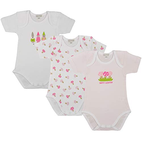 Liabel 3 Body Neonato/a Mezza Manica Puro Cotone