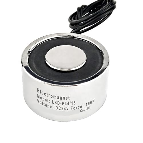 Ventouse électromagnétique LSD-P34/18 à forte adhérence 6V aimant permanent - 2