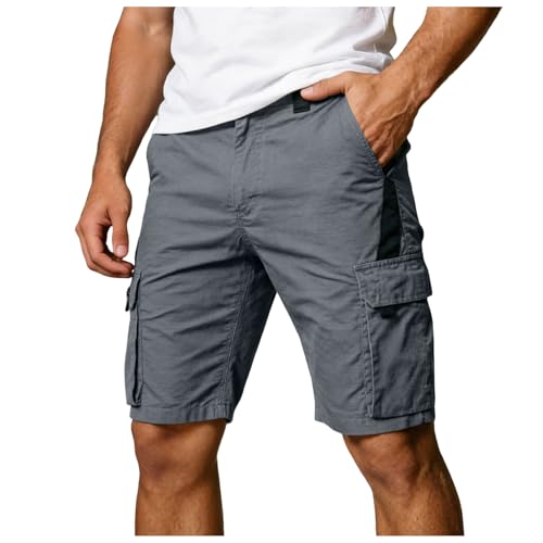 Short cargo extensible léger style pantalon de loisirs d'été homme