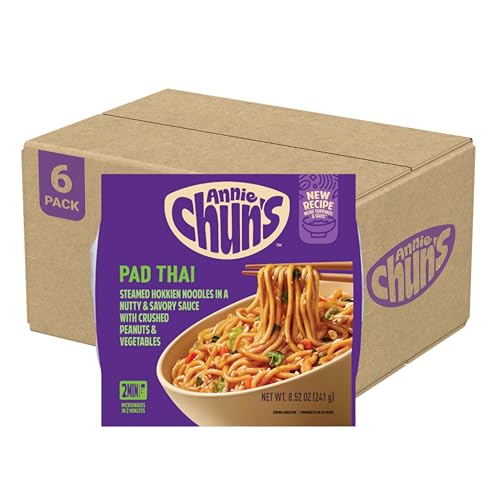 Annie Chun's Pad Thai Noodle Bowl, 8.52 oz (Pack of 6)