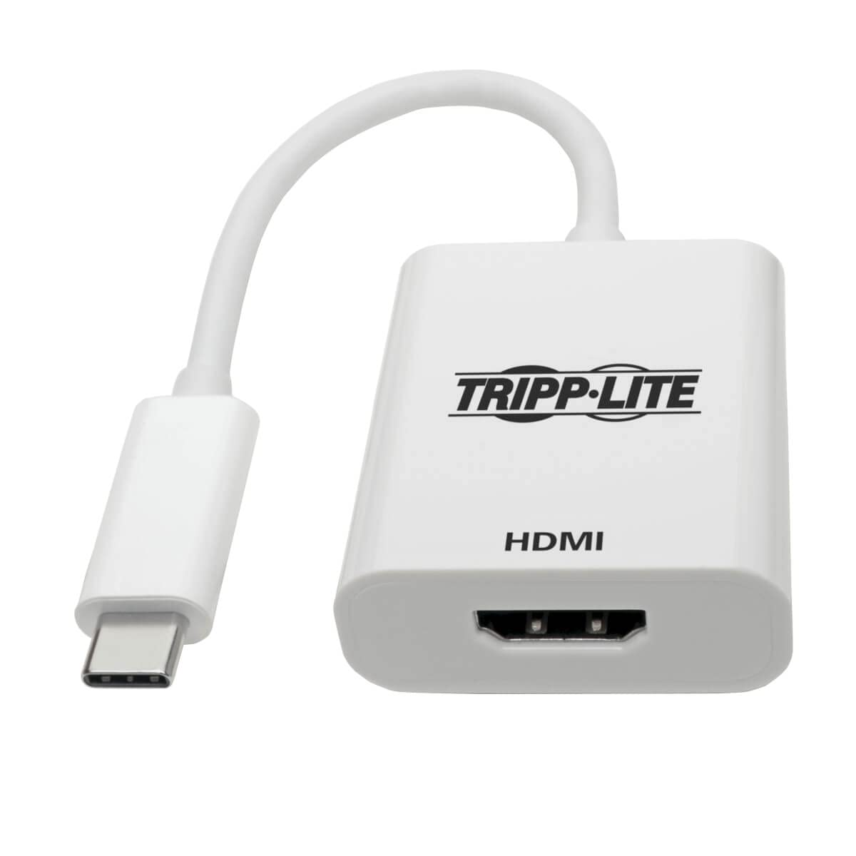 Eaton Adattatore da USB-C a HDMI (M/F) - 4K 60 Hz, HDCP 2.2, bianco