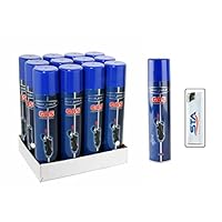 6 X 300ml Premium Feuerzeuggas Nachfüllgas Feuerzeug ISO Butangas (9,44 EUR/l) E