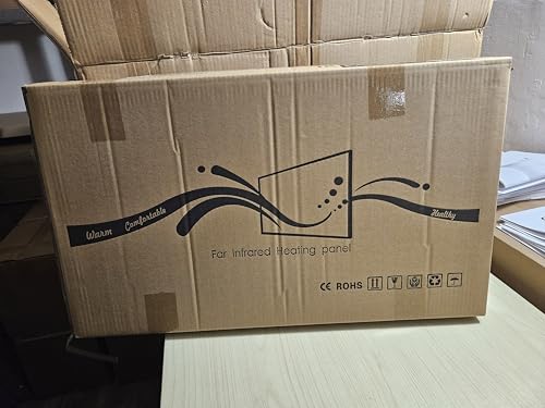 Infrarotheizung 180 Watt zur Wandmontage mit Überhitzungsschutz- Infrarot Wandheizung mobile- Heizung Elektroheizkörper Heizstrahler Heizgerät Elektroheizung-5