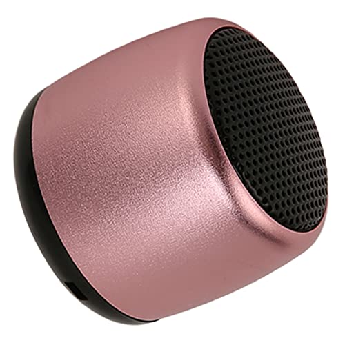 Tbest Mini Altavoz con Graves 5W Sonido 5.0 Altavoz Portátil USB Recargable 36 Pies Llamada Manos Libres para Teléfono Tableta PC Azul (Pink)