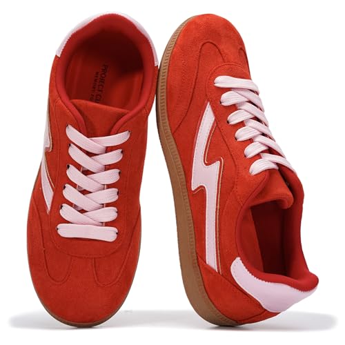 Image of Project Cloud Non-Slip Fashion Sneakers for Women, Lace-Up Shoes | Memory Foam Insole Trendy Womens Footwear - Comfortable Casual Womens Sneakers - Stylish Shoes Women Breathable Footwear