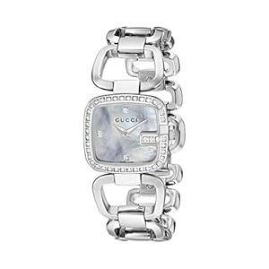 GUCCI Women’s YA125506 G GUCCI White Dial Watch