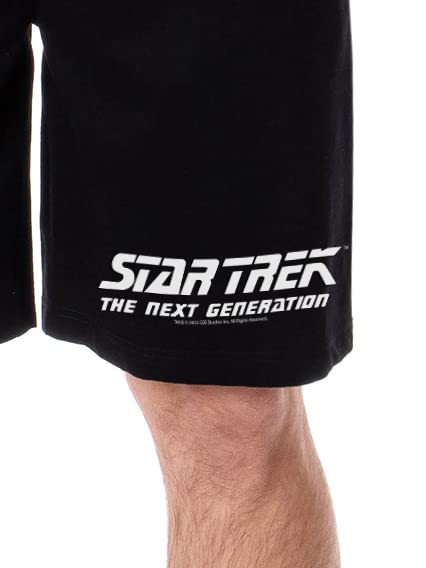 Star Trek The Next Generation TNG Mens' TV Show Logo Sleep Pajama Shorts2
