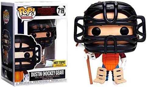 Stranger Things - Dustin Hockey Gear [Hot Topic Exclusive] Funko Pop! Vinyl Figure (Bundled with Compatible Pop Box Protector Case) | Pop Stranger Things