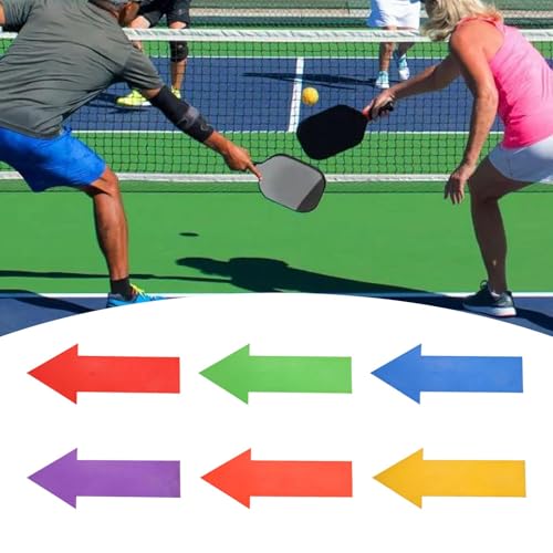 Marqueurs de lignes fléchées de pickleball terrain multifonctions