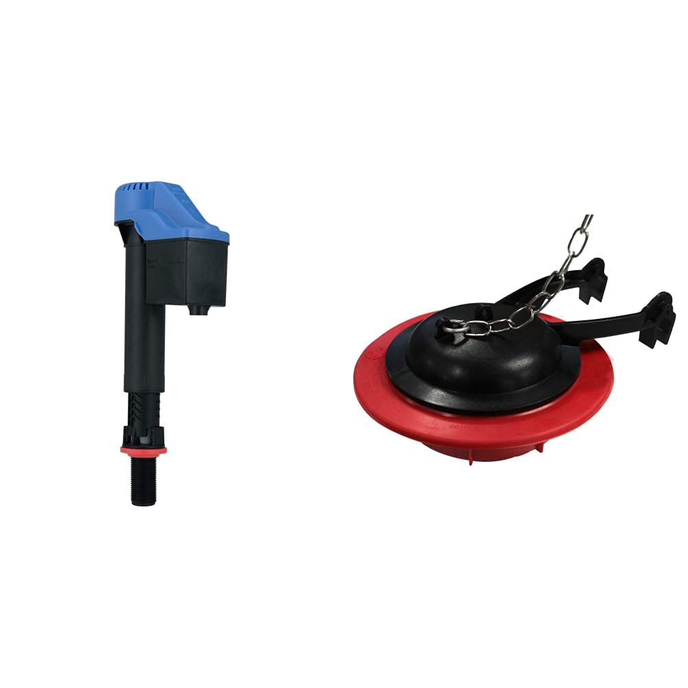 Korky 528T TOTO Toilet Fill Valve + TOTO THU500S Flapper (3")
