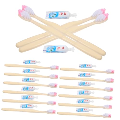 Brosses à dents jetables emballées individuellement pour solution d'hygiène nomade