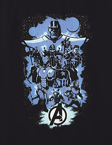 T-shirt Marvel fille coton doux imprimé pop art noir taille M