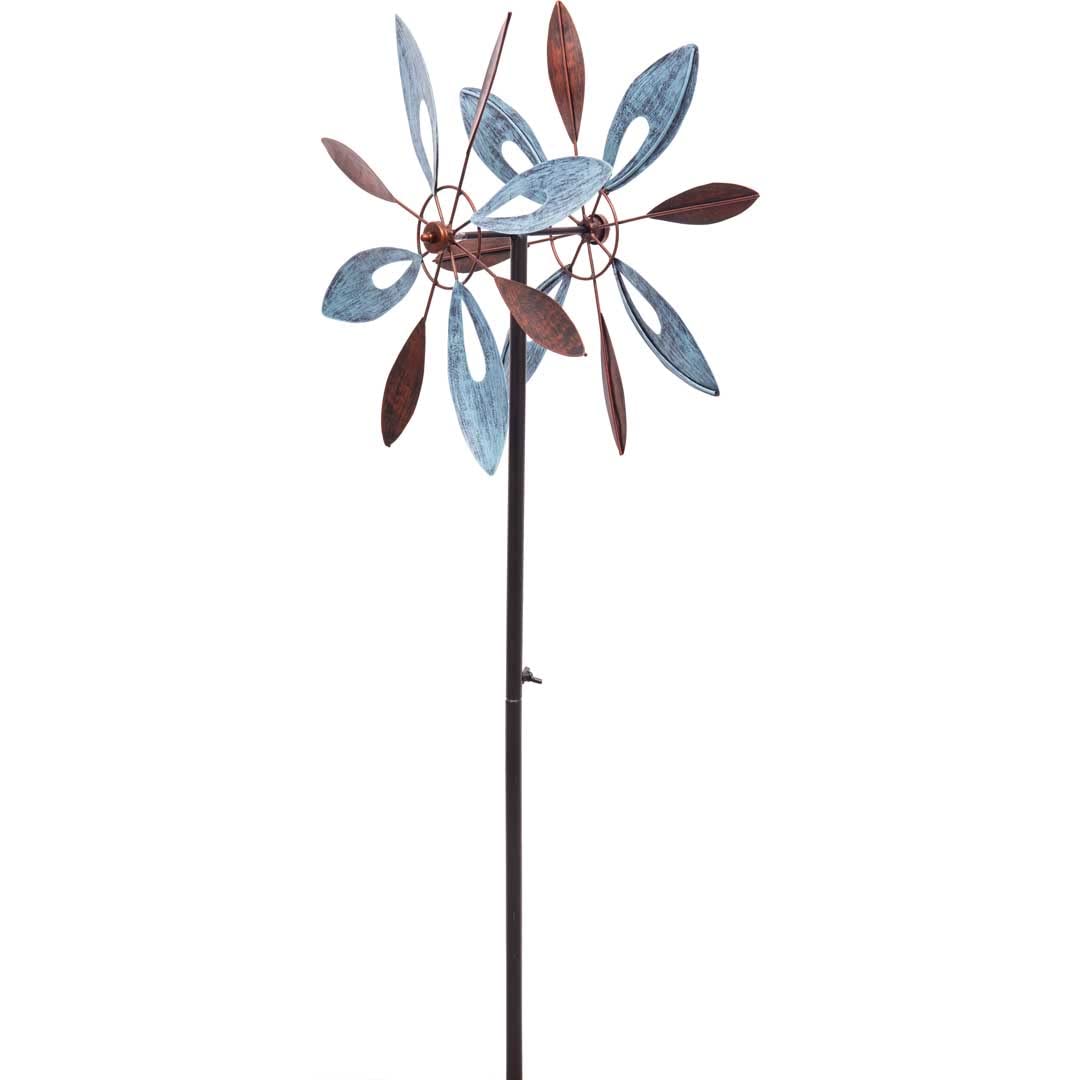 HQ Metal Wind Spinner: Rame Flower Duett
