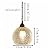 Modern Glass Globe Chandelier E26/E27 Base Kitchen Island Pendant Lighting Brushed Brass Vintage High Adjustable Hanging Light for Bedroom, Living Room, Entryway, Hallway