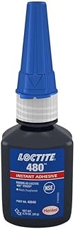 48040 480 Prism Instant Adhesive, Rubber, 0.7 oz, Black