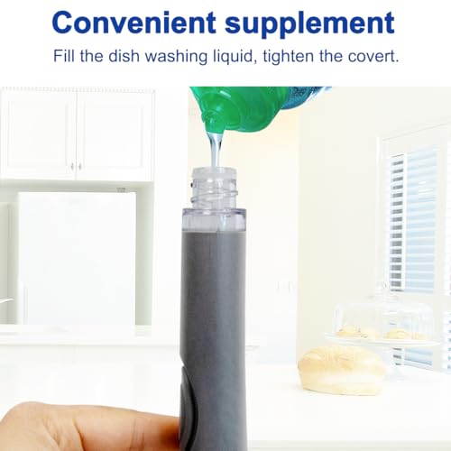Image of CELOX Dish Sponge with Handle, Non-Scratch Soap Dispensing Dishwand