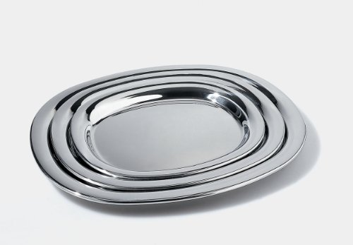 Plat de service Alessi pour sublimer une table sans encombrer l'espace