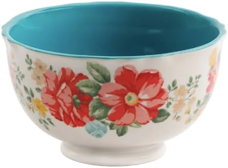 Vintage Floral 12-Piece Dinnerware Set, Service for 4 (~Teal)