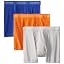 Cobalt Water/Deep Platinum/Primary Orange