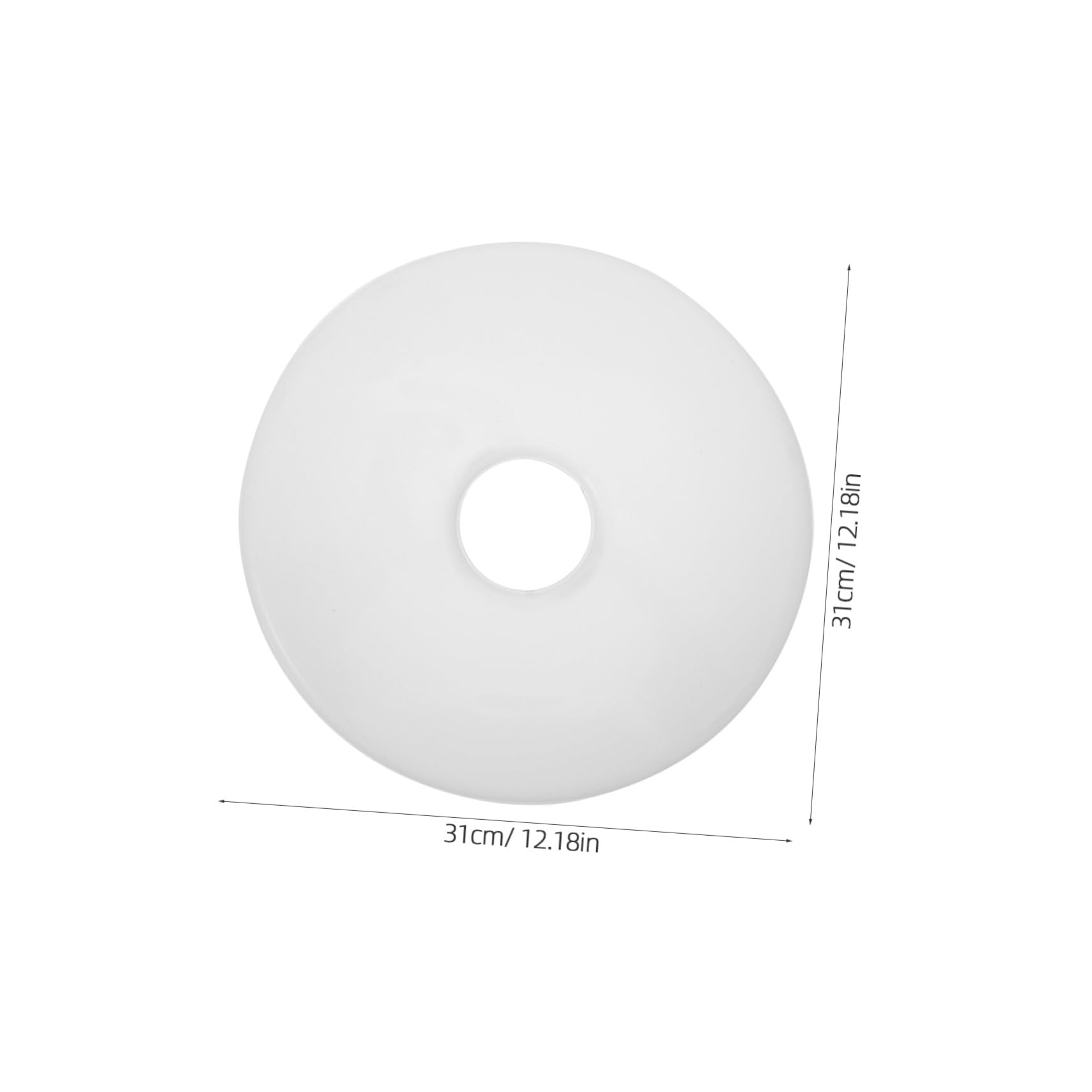 PRETYZOOM Round Non Stick Dehydrator Sheets for Fruit Dryer Reusable Plastic Mats for Dehydrating Meat Vegetables Easy to Clean Temperature Resistant