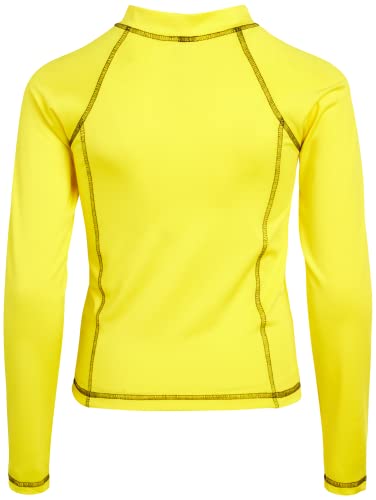 Body Glove Boys' Rash Guard Shirt – Upf 50+ Quick Dry Sun And Sand Protection Swim Shirt – Swimwear For Kids (5-14), Size 5, Yellow #TOP3