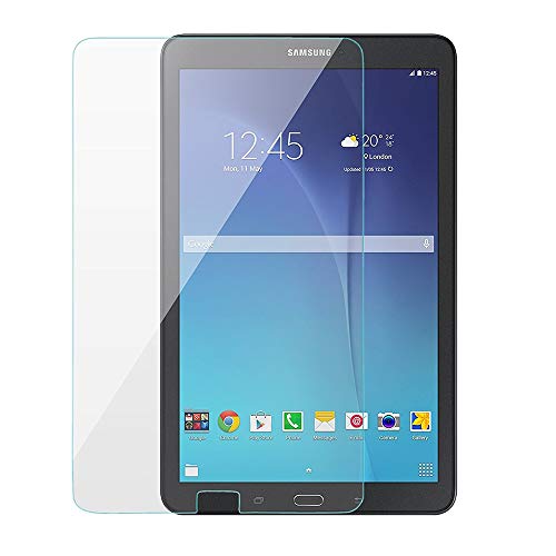 REY 2X Protector de Pantalla para Samsung Galaxy Tab E 9,6' T560, Cristal Vidrio Templado Premium,...