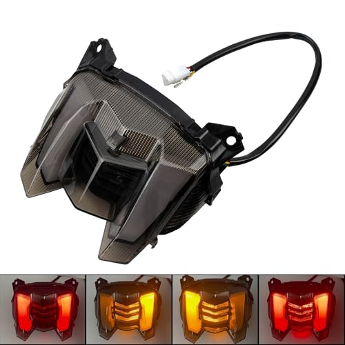 Freno e intermitentes para MT-09 FZ-09 2017-2020 con luz trasera integrada 2
