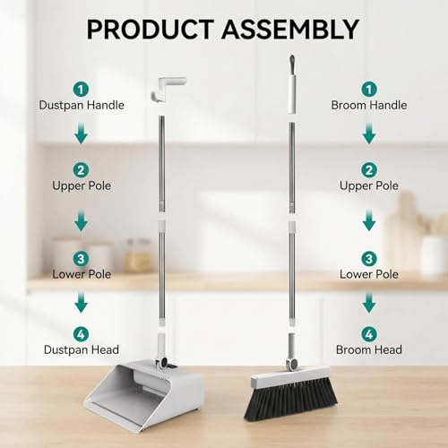 La mejor selección de Juegos de escoba y recogedor disponible en línea. 24 Imagen adicional