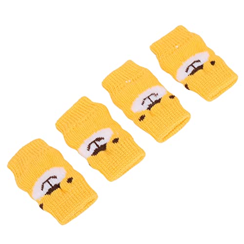 Image of Dog Elbow Protector - 4PCS Highly Elastic PET Leg Warmers for Dogs Cats | Joints WRAP (XL)