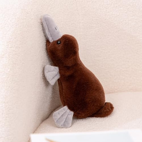 champracer Schnabeltier Kuscheltier Plüschtier Ente Kuscheltier Simuliertes Plüsch-Schnabeltier Puppe Geschenke für Kinder