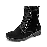 RICOSTA DISERA 7220200 Mädchen Boots,Stiefel,Boots,Lederstiefel,Schnürstiefel,Reißverschluss,wasserdicht,RICOSTA,Kinder,schwarz(Schwarz)