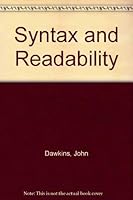 Syntax and readability 0872079317 Book Cover