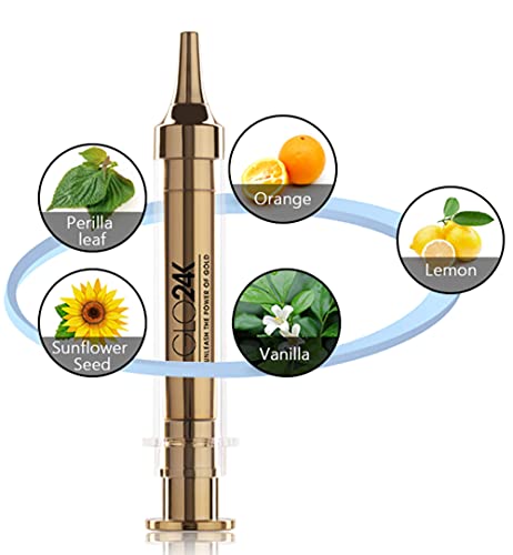 Glo24K Instant Facelift Cream With 24K Gold, Hyaluronic Acid, Peptides, And Vitamins, A,C,E. A Powerful Non-Invasive Alternative To Injections. #TOP3