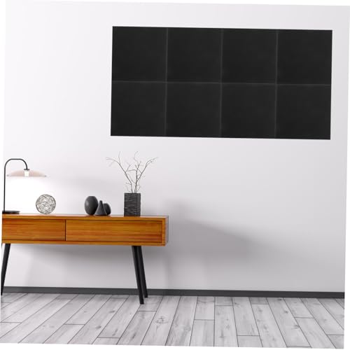 jojofuny 12pcs Paneles Acústicos Autoadhesivos para Tratamiento de Pared, Resistente al Fuego, Paneles de Espuma Absorbentes de Sonido para Hogar y Estudio miniatura 4